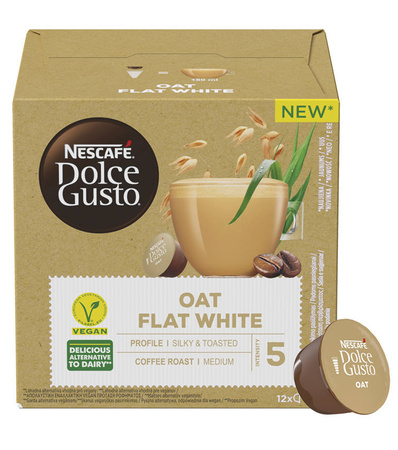 NESCAFÉ® Dolce Gusto® Oat Flat White Kawa w kapsułkach 12 szt.