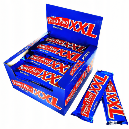 Wafelek Prince Polo XXL Mleczne 50 g - 28 sztuk