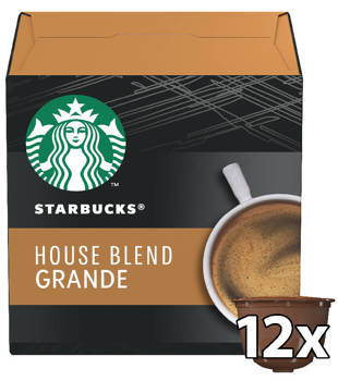 Nescafé Dolce Gusto Starbucks Americano House Blend Kawa w kapsułkach 102 g (12 x 8,5 g)