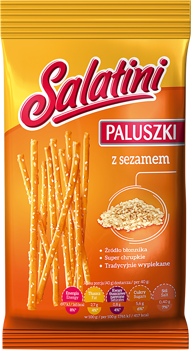 PALUSZKI SALATINI Z SEZAMEM 40G X 42SZT.