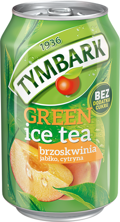 GREEN ICE TEA TYMBARK BRZOSKWINIA PUSZKA 330ML X 12SZT.