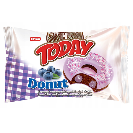 Today donut blueberry 50gx24