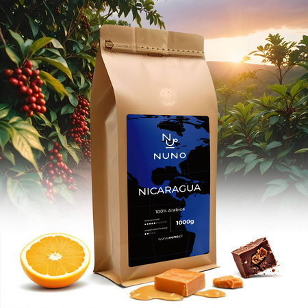 KAWA ZIARNISTA NUNO NICARAGUA 100% ARABICA 1000G