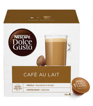 NESCAFE DOLCE GUSTO Café au lait Kawa w kapsułkach 16 szt.