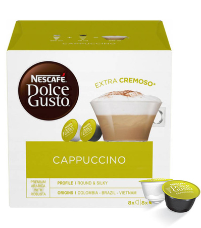 NESCAFE DOLCE GUSTO Cappuccino Kawa w kapsułkach 16 szt.