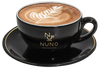 FILIŻANKI DO KAWY 200 ML NUNO CZARNA CAPPUCINO