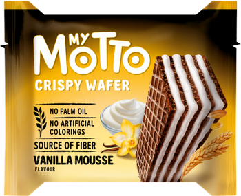 Wafelek My Motto Wanilia 30g (opakowanie 20 sztuk)