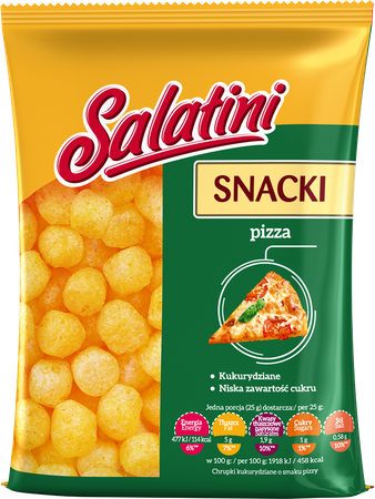 SNACKI KUKURYDZIANE PIZZA SALATINI 25G X 16SZT.