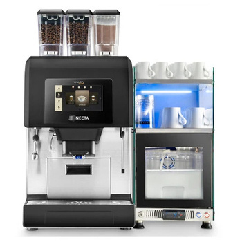 Necta Kalea Plus 2ES+IN+FM+RI Black-steam wand