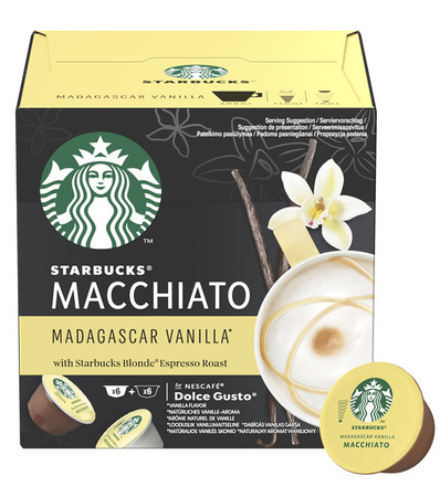 STARBUCKS NESCAFÉ DOLCE GUSTO Vanilla Macchiatto 12 kapsułek