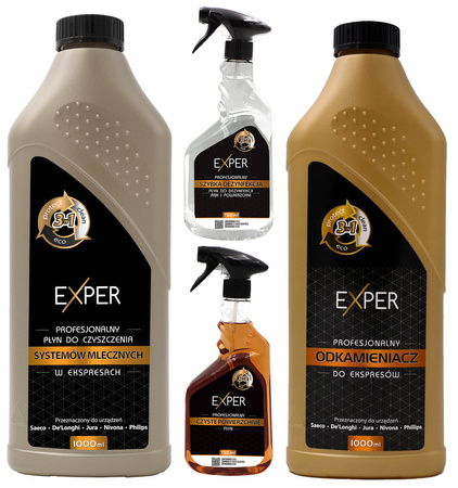 MEGA ZESTAW CZYSZCZĄCY EXPER DO EXPRESÓW SPA KONSERWACJA