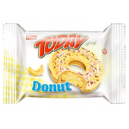 Today Donut Banana 50g (opakowanie 24 sztuki)