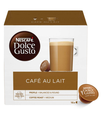 NESCAFE DOLCE GUSTO Café au lait Kawa w kapsułkach 16 szt.