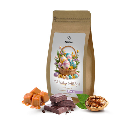 ŚWIEŻO PALONA KAWA NUNO PREZENT NA WIELKANOC KRAFT 72H