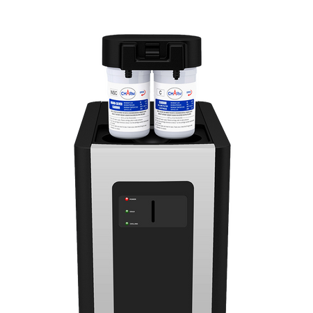 DYSTRYBUTOR GORĄCEJ ZIMNEJ WODY M102U CZARNY - PODBLATOWY