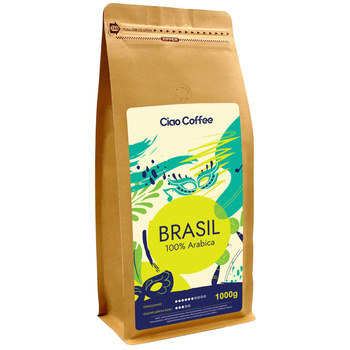 KAWA ZIARNISTA CIAO COFFEE BRASIL 100% ARABIKA 1000G