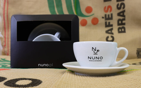 ZESTAW PREZENTOWY NUNO 4X KAWA ZIARNISTA FILIŻANKA 80 ML