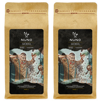 KAWA ZIARNISTA NUNO MOKKA 2X1KG ŚWIEŻA VENDING