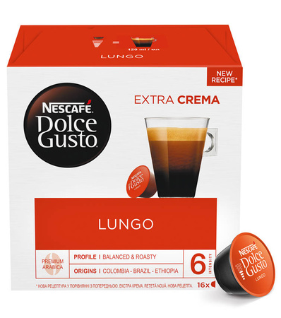 NESCAFE DOLCE GUSTO Lungo Kawa w kapsułkach 16 szt.
