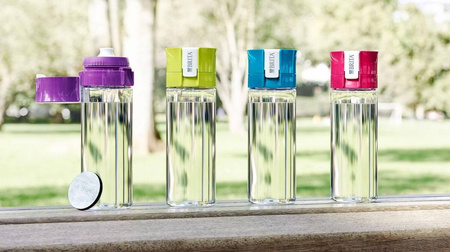 BRITA butelka z filtrem fill&go Vital fioletowa + filtr Microdisc