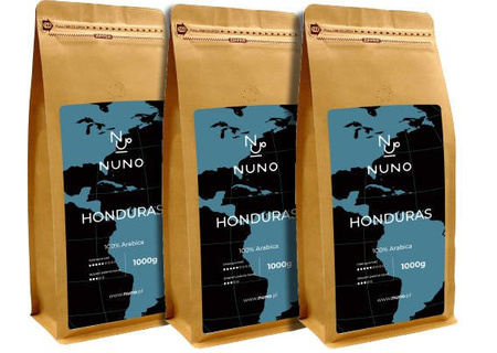 KAWA HONDURAS ŚWIEŻA 100 % ARABICA 72H OD WYPALENIA NUNO 3 KG