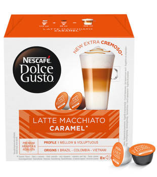 NESCAFE DOLCE GUSTO Latte Macchiato Caramel Kawa w kapsułkach 16 szt.