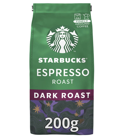 Starbucks Espresso Roast Palona kawa mielona 200 g
