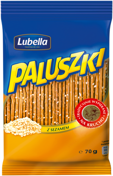 PALUSZKI LUBELLA Z SEZAMEM 70G X 25SZT.