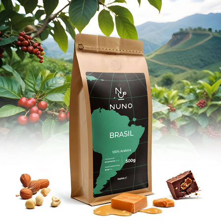 KAWA ZIARNISTA NUNO BRASIL 100% ARABIKA 500G