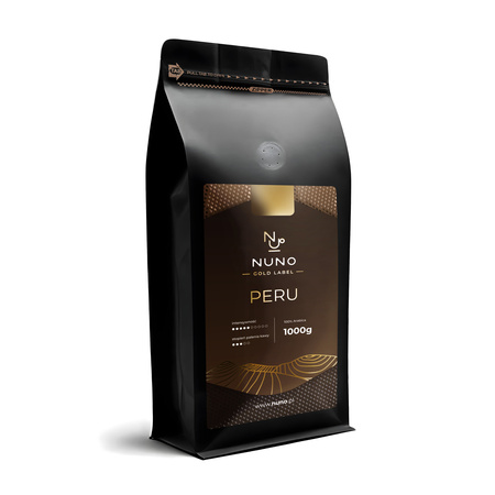 KAWA ZIARNISTA NUNO GOLD LABEL PERU 100% ARABIKA 1000G