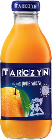 SOK 100% POMARAŃCZA TARCZYN 300ML X 15SZT.