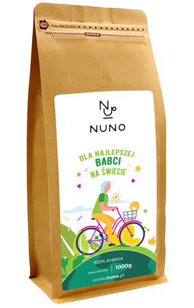 ŚWIEŻO PALONA KAWA NUNO PREZENT DLA BABCI KRAFT 72H