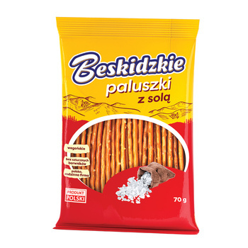 PALUSZKI BESKIDZKIE Z SOLĄ 70G - 45 SZT.