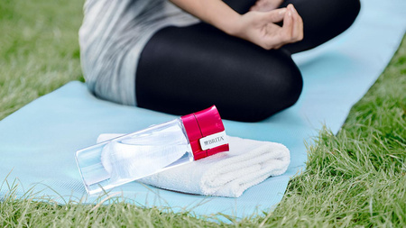 BRITA butelka z filtrem fill&go Vital różowa + filtr Microdisc