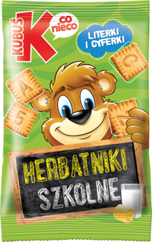KUBUŚ HERBATNIKI SZKOLNE 30G X 22SZT.