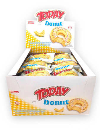 Today Donut Banana 50g (opakowanie 24 sztuki)