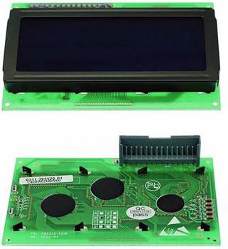 Wyświetlacz / Display 4x20 blue