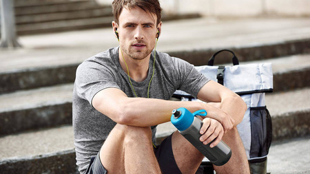 BRITA butelka z filtrem fill&go Active niebieska + filtr Microdisc