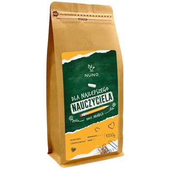 ŚWIEŻO PALONA KAWA NUNO PREZENT NA DZIEŃ NAUCZYCIELA 1KG 72H