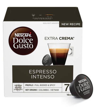 NESCAFE DOLCE GUSTO Espresso Intenso Kawa w kapsułkach 16 szt.