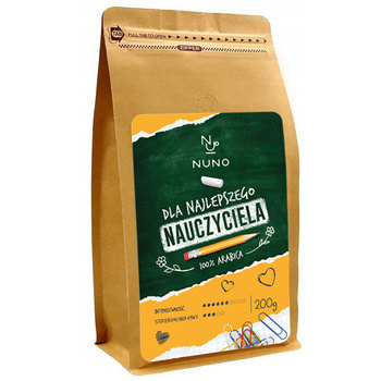 KAWA ZIARNISTA DLA NAUCZYCIELA NUNO BRASIL 100% ARABIKA 200G