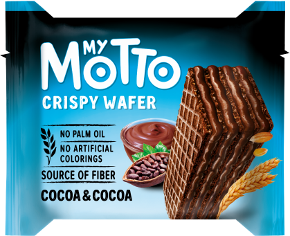 Wafelek My Motto Kakaowy 30g (opakowanie 20 sztuk)