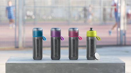 BRITA butelka z filtrem fill&go Active różowa + filtr Microdisc