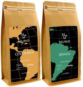 KAWA ZIARNISTA NUNO COLOMBIA BRASIL 2000 G