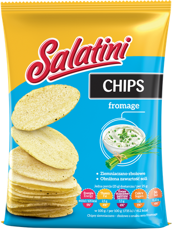 SALATINI CHIPS FROMAGE 25G X 16SZT.